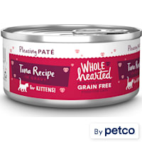 WholeHearted Grain-Free Tuna Recipe Pate Wet Kitten Food