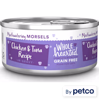 WholeHearted All Life Stages Grain-Free Chicken & Tuna Recipe Morsels in Gravy Wet Cat Food