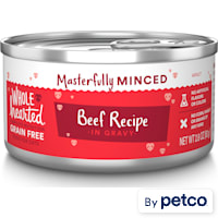 WholeHearted All Life Stages Grain-Free Beef Recipe Minced in Gravy Wet Cat Food