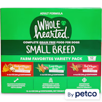 WholeHearted Grain Free Cuts in Gravy Adult Wet Dog Food Variety Pack