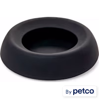 EveryYay Wet Your Whistle Black No-Spill Pet Bowl
