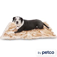Reddy Brown Faux-Fur & Fleece Pet Throw