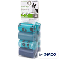 So Phresh Blue Printed Baby Powder-Scented Dog Waste Bags
