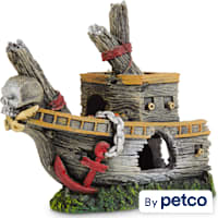 Imagitarium Shipwreck Front Aquarium Decor