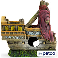 Imagitarium Shipwreck Back Aquarium Decor