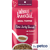 Wholehearted Tuna Jerky Shreds Protein-Boosting Cat Meal Topper