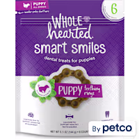 WholeHearted Smart Smiles Dental Treats for Puppies