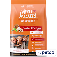 WholeHearted Grain Free All Life Stages Chicken & Pea Recipe Dry Dog Food