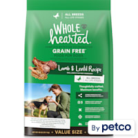 WholeHearted Grain Free All Life Stages Lamb and Lentil Formula Dry Dog Food