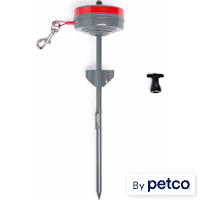 EveryYay Stretch Your Legs Heavy Retractable Tie Out, For Dogs up to 100 lbs.