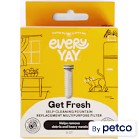 EveryYay Get Fresh Self-Cleaning Fountain Replacement Filters for Cats