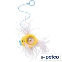 Leaps & Bounds Rattle Fish Kitten Teaser Toy