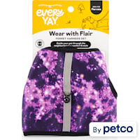 EveryYay Wear With Flair Galaxy-Print Ferret Harness and Leash