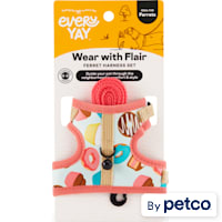 EveryYay Wear With Flair Sweet-Print Ferret Harness and Leash