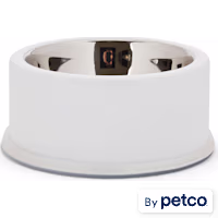 EveryYay Dining In White Stainless-Steel Bowl