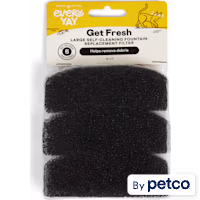 EveryYay Get Fresh Self Cleaning Fountain Large Particle Replacement Filters for Cats