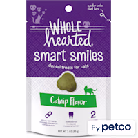 WholeHearted Catnip Flavor Cat Dental Treats