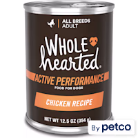 WholeHearted Active Performance Chicken Recipe Wet Dog Food With Whole Grains