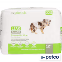 So Phresh Leak Guard Disposable Wrap For Male Dogs