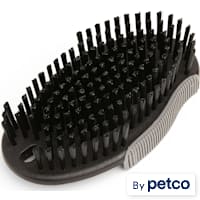 Well & Good Black Oval Bristle Dog Brush