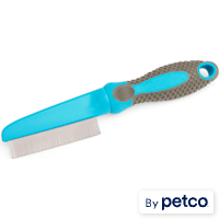 Well & Good Prostyle Dual-Row Flea Comb for Dogs