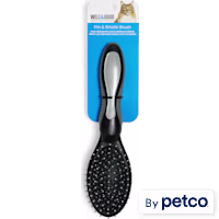 Well & Good Black Combo Pin & Bristle Cat Brush