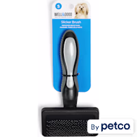 Well & Good Black Small Cushion Slicker Dog Brush