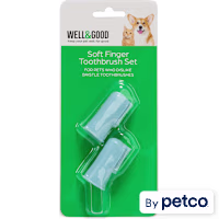 Well & Good Finger Dog Toothbrushes