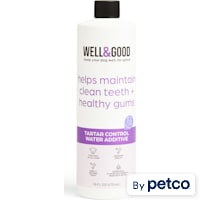 Well & Good Tartar Control Water Additive for Dogs