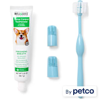 Well & Good Dental Health Kit with Chicken-Flavored Toothpaste for Dogs