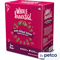 WholeHearted Tuna Flavor Soft-Filled Bites Cat Treats