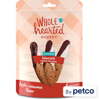 WholeHearted Tasty Snacks Dipped Biscotti for Dog Treats