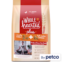 WholeHearted Plus Chicken & Brown Rice Recipe with Whole Grains Dry Dog Food