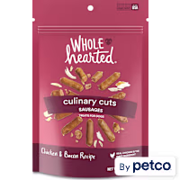 WholeHearted Culinary Cuts Sausages, Chicken & Bacon Recipe Dog Treats