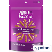 WholeHearted Culinary Cuts Sausages, Turkey & Duck Recipe Dog Treats