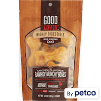 Good Lovin' Chicken-Flavored Rawhide Bones Dog Treats