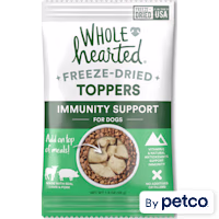 WholeHearted Freeze-Dried Immunity Support Dog Food Toppers