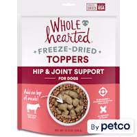 WholeHearted Freeze-Dried Hip & Joint Support Dog Food Toppers