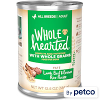 WholeHearted Lamb, Beef & Brown Rice Recipe Pate Dog Food