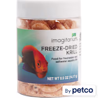 Imagitarium Freeze-Dried Krill Food for Freswater and Salt Water Aquatic Life
