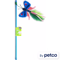 Leaps & Bounds Butterfly Cat Teaser Toy