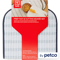 Reddy Blue Prep Mat and Cutting Board Set for Dogs