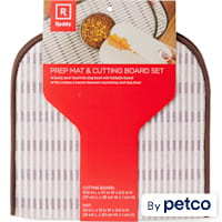 Reddy Pink Prep Mat and Cutting Board Set for Dogs