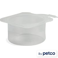 Reddy White Silicone Roll Wet Food Cap for Pets