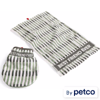 Reddy Green Drool Mitt & Towel Set for Dogs