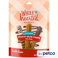 WholeHearted Tasty Snacks Vanilla Flavor Churro-style Dog Treats