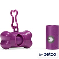 YOULY Burgundy Waste Bag Dispenser