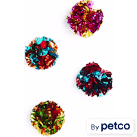 Leaps & Bounds Crinkle Ball Cat Toy