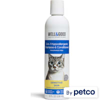 Well & Good 2-in-1 Hypoallergenic Cat Shampoo & Conditioner