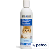 Well & Good 2-in-1 Tearless Kitten Shampoo & Conditioner